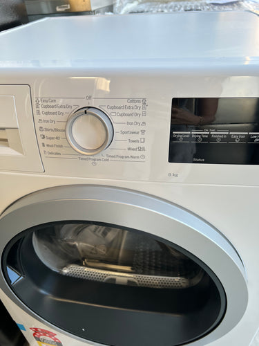 Transportation damaged Bosch 8kg Heat Pump Dryer WTR85T00AU - Second Hand Appliances Geebung